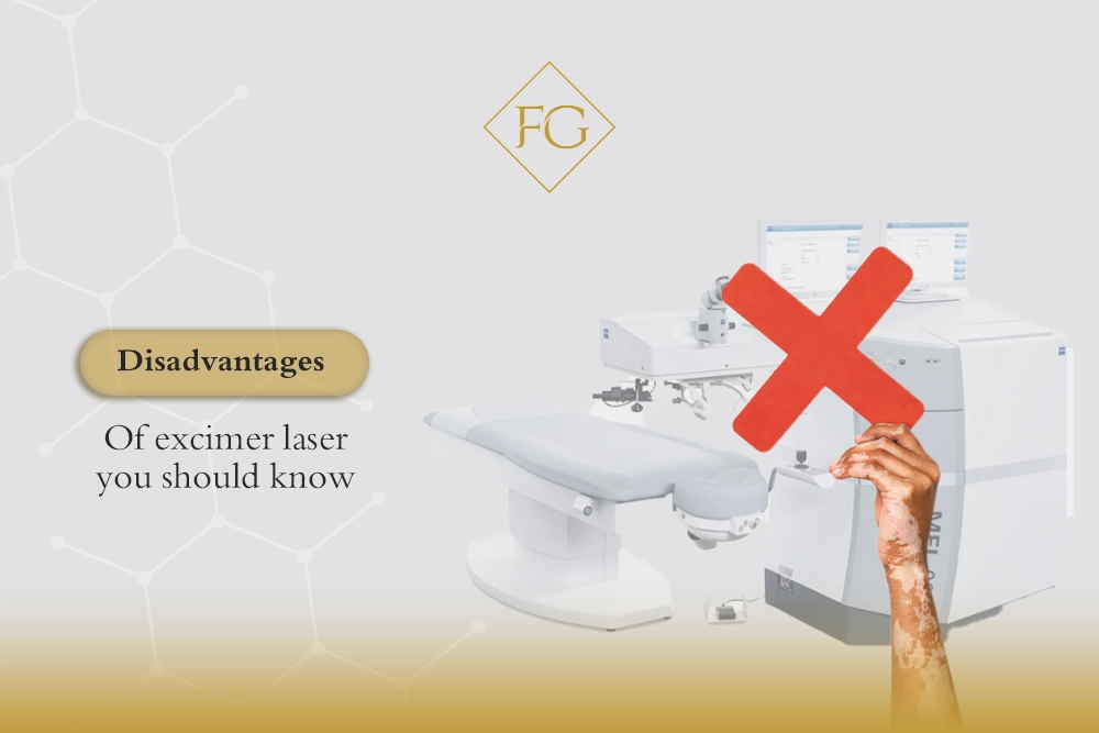 disadvantages of excimer laser