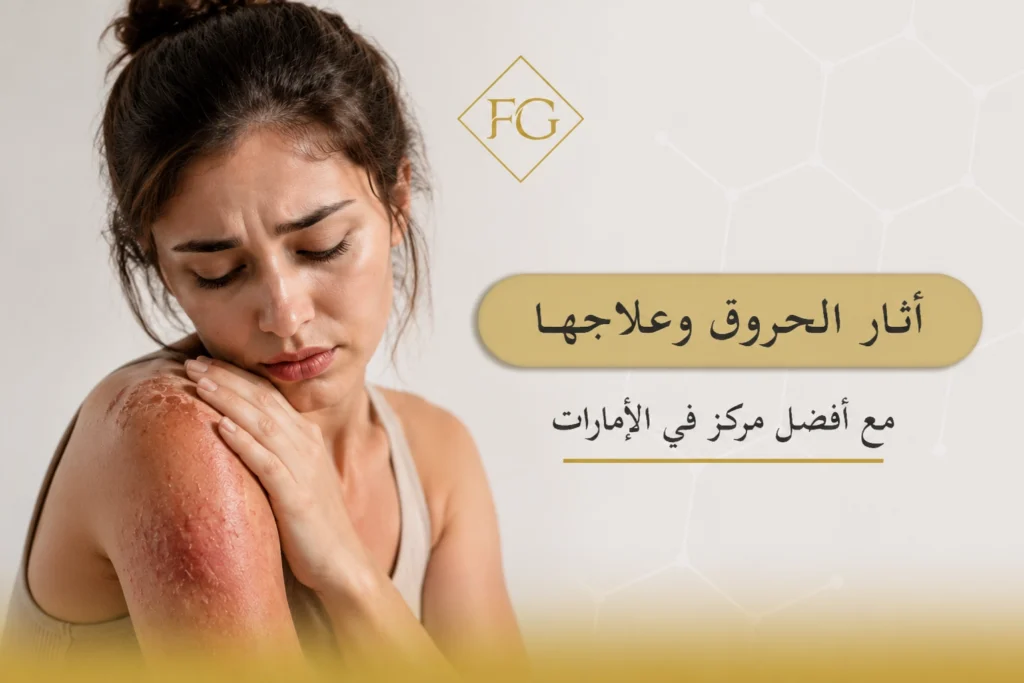 آثار الحروق وعلاجها