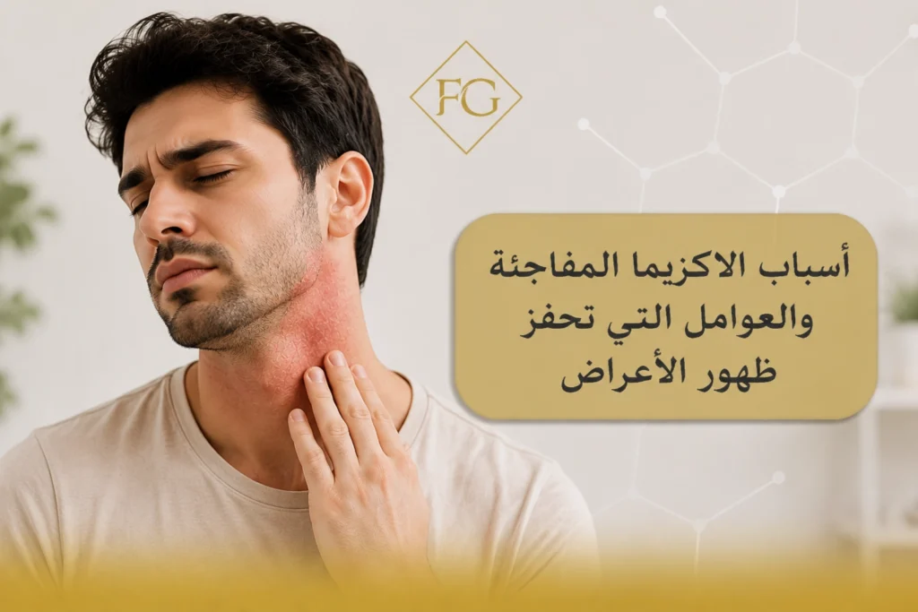 أسباب الاكزيما المفاجئة
